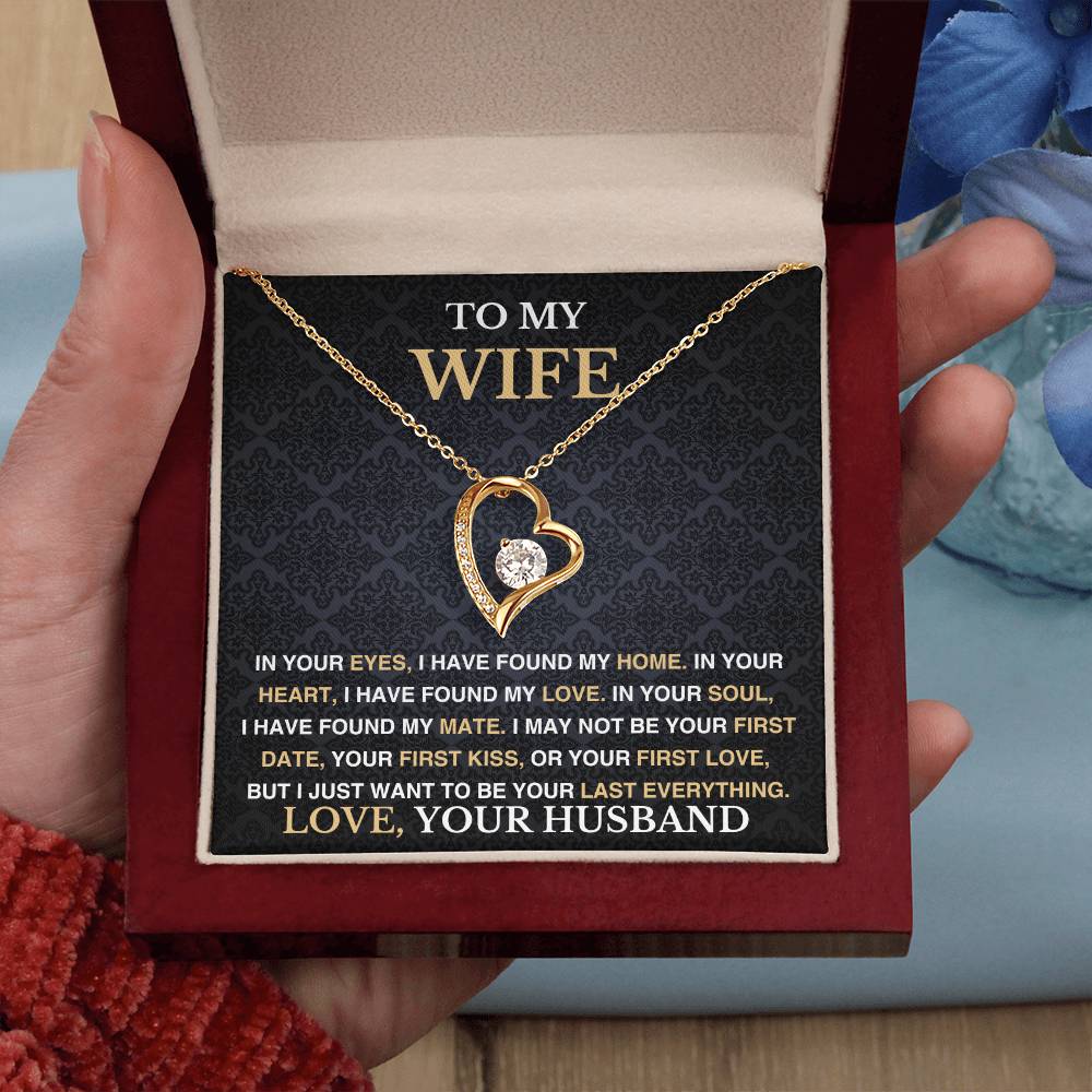 To My Wife - Last Everything - Love Necklace