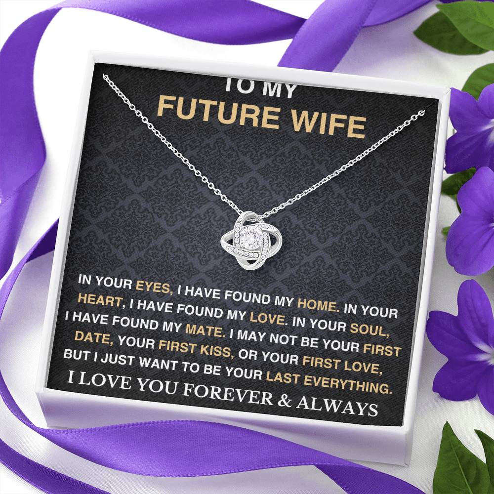 To My Wife - My Home - Love Necklace