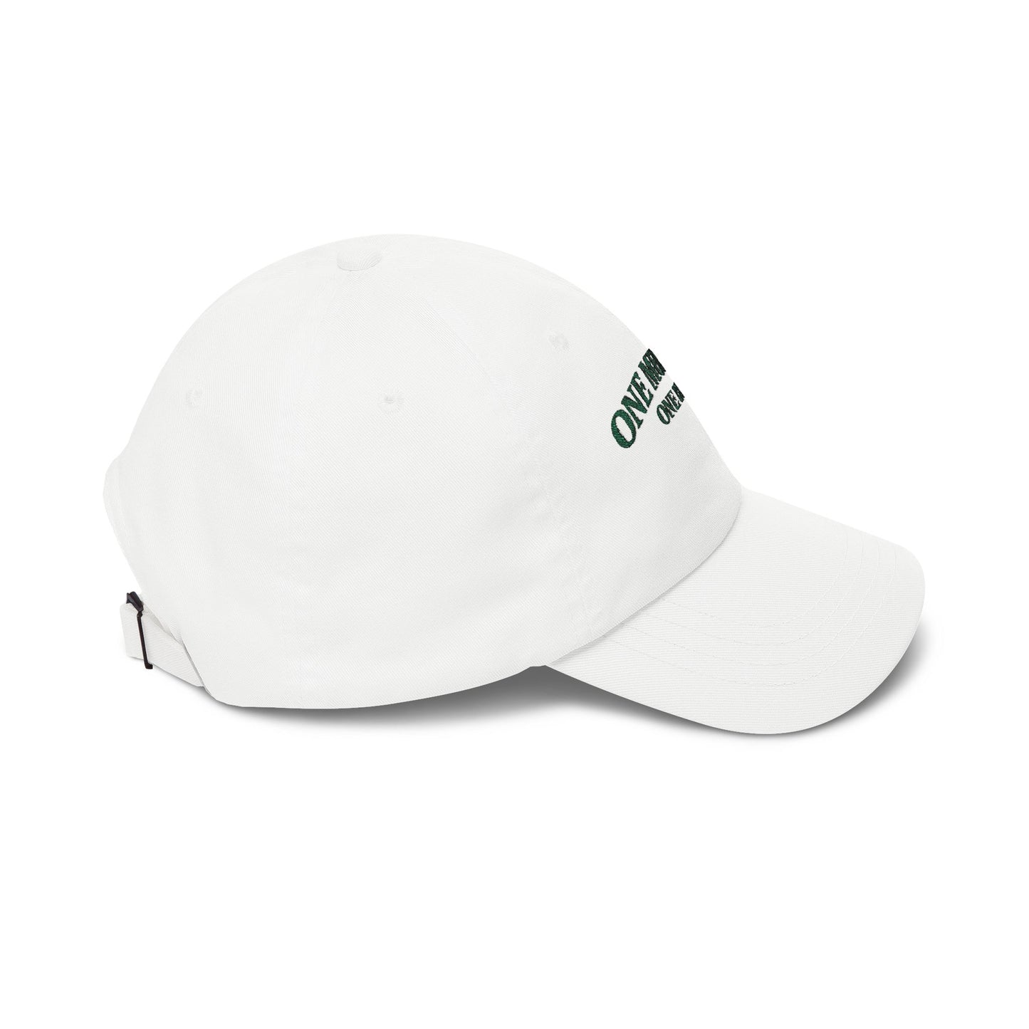 Golf Dad Hat | "One Mulligan One Beer" | Green Embroidery | Father's Day Gift