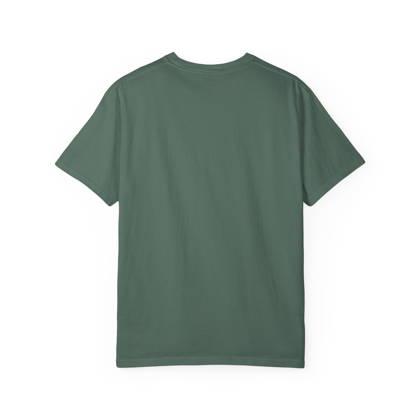 Garment-Dyed T-Shirt — Vintage Washed White Crew Tee