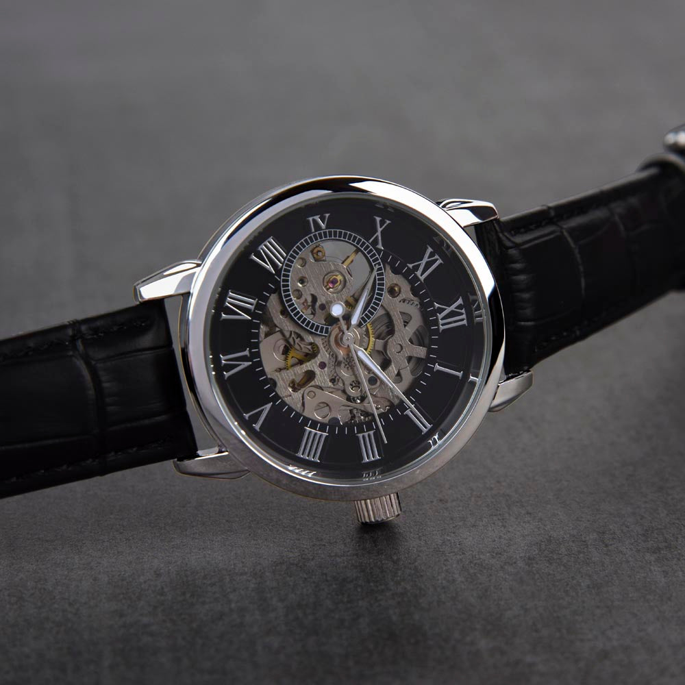 Personalized Father's Day Gift for Dad - One Mulligan One Beer Golf Watch Custom Name
