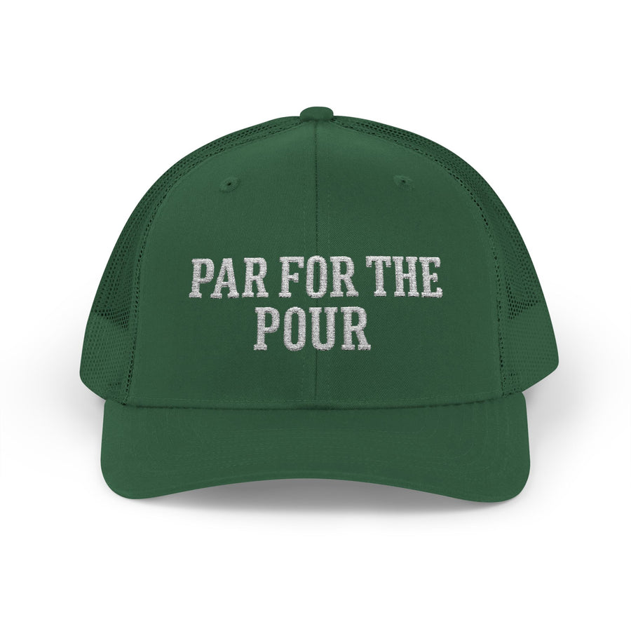 PAR FOR THE POUR Snapback Trucker Hat