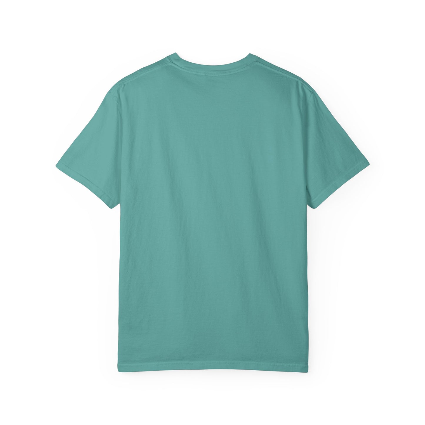 Garment-Dyed T-Shirt — Vintage Washed White Crew Tee