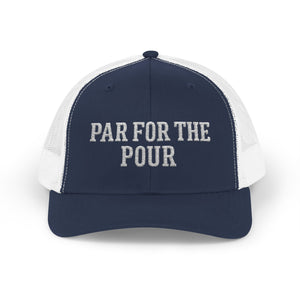 PAR FOR THE POUR Snapback Trucker Hat