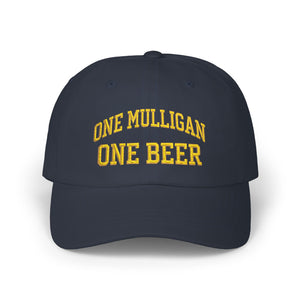 Embroidered Golf Hat | One Mulligan One Beer | Dad Cap | Father's Day Gift for Golfers | Golf Dad Hat