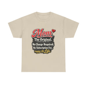 Mom: The Original – Funny Mother’s Day T‑Shirt