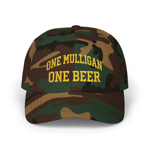 Embroidered Golf Hat | One Mulligan One Beer | Dad Cap | Father's Day Gift for Golfers | Golf Dad Hat