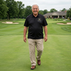 Bogeys & Bourbon Golf Polo Shirt | Par for the Pour | Father's Day Gift for Golfers | Premium Golf Dad Polo