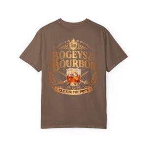 Golf Tee for Men | Bogeys & Bourbon | Par for the Pour | Premium Golfer Gift | Father's Day Shirt