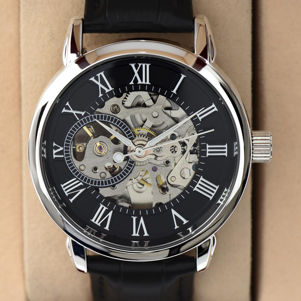 Personalized Father's Day Gift for Dad - One Mulligan One Beer Golf Watch Custom Name
