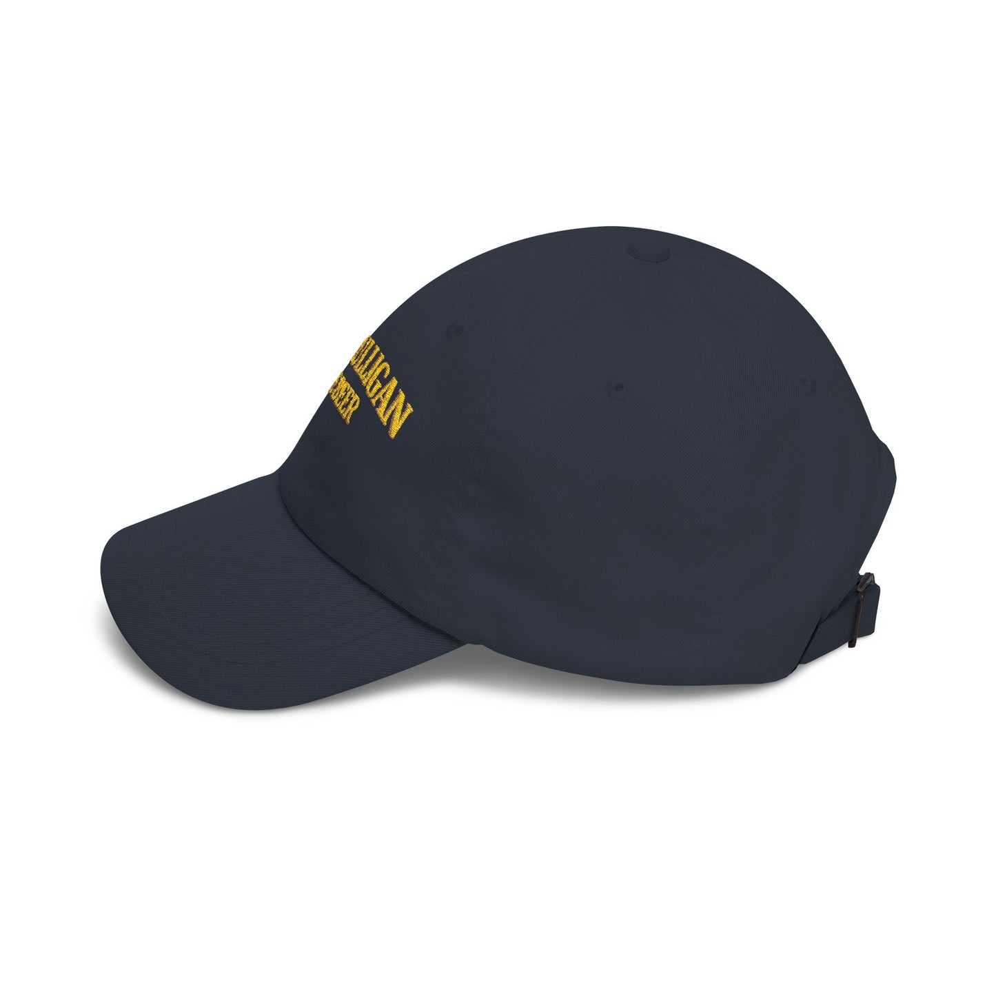 Golf Dad Hat | "One Mulligan One Beer" | Gold Embroidery | Father's Day Gift