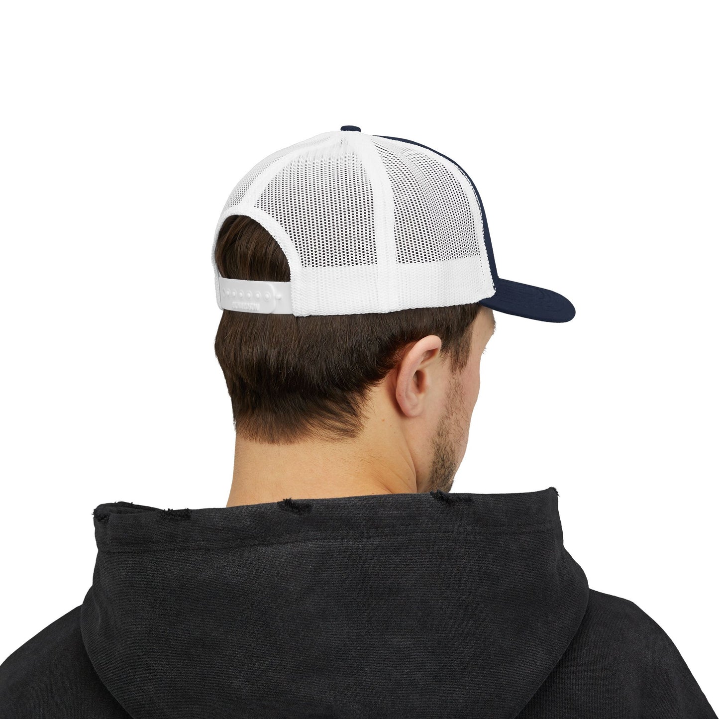 Code Blue Wine Red — Nurse Trucker Hat