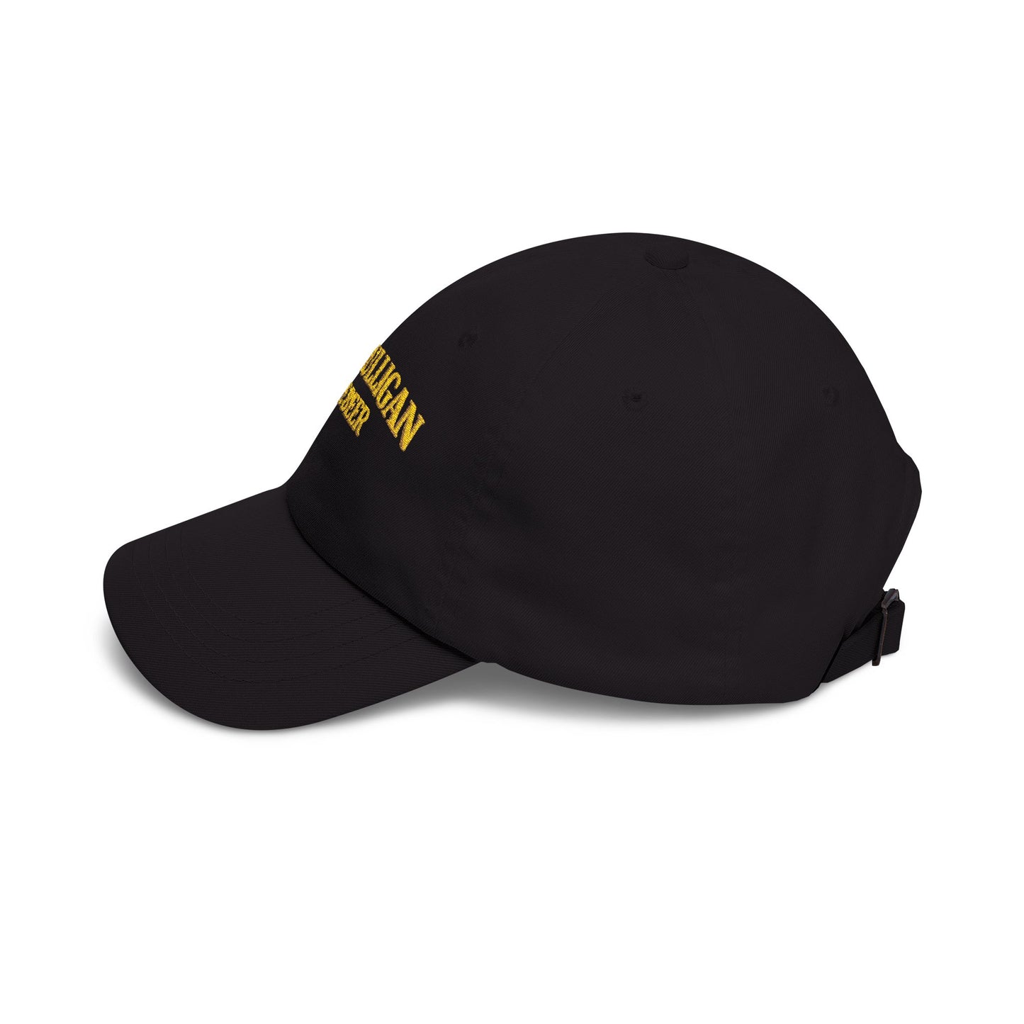 Golf Dad Hat | "One Mulligan One Beer" | Gold Embroidery | Father's Day Gift