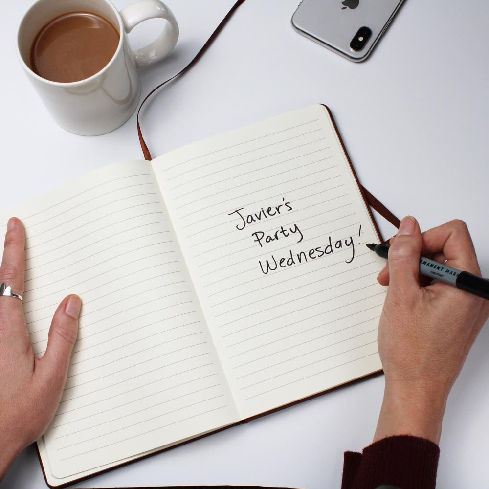 To My Son Leather Journal, From Dad Inspirational Journal Gift, Meaningful Graduation or Birthday Keepsake for Son