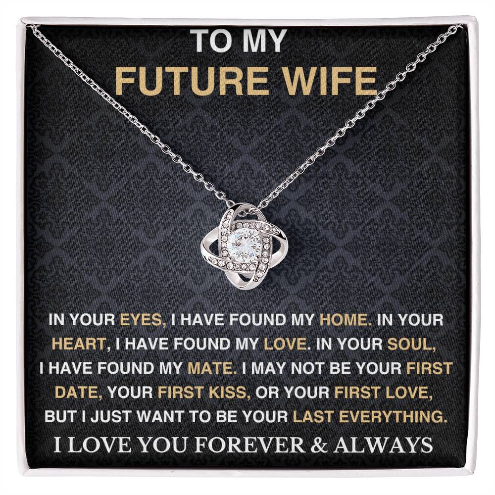 To My Wife - My Home - Love Necklace