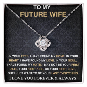 To My Wife - My Home - Love Necklace