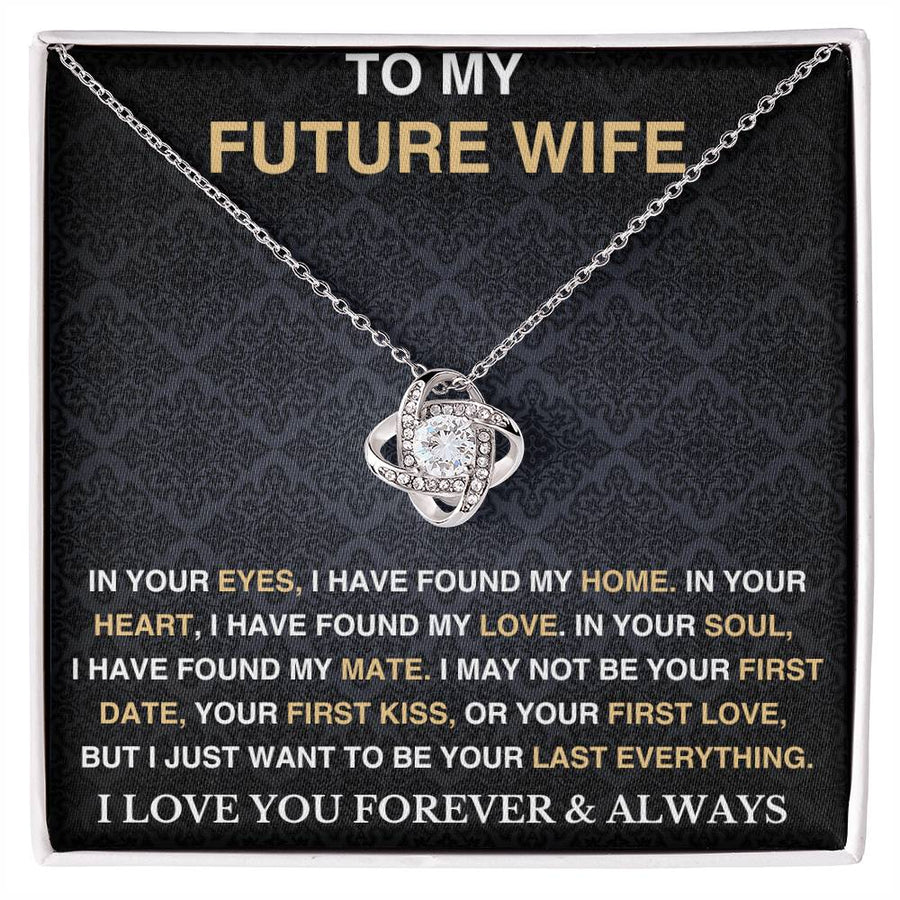 To My Wife - My Home - Love Necklace
