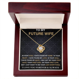 To My Wife - My Home - Love Necklace