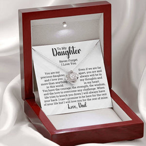 [ALMOST SOLD OUT] To My Daughter - World To Me - Love Necklace