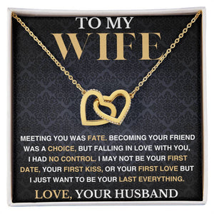 To My Wife - First Love - Love Necklace
