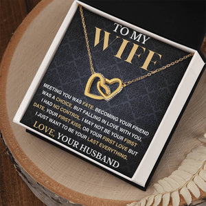 To My Wife - First Love - Love Necklace
