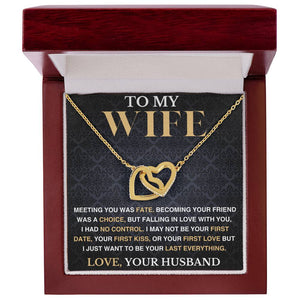 To My Wife - First Love - Love Necklace