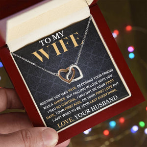 To My Wife - First Love - Love Necklace