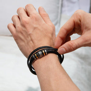To My Husband - Fate - Men's Bracelet