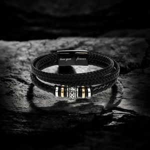 To My Son - Always Remember - Men's Bracelet