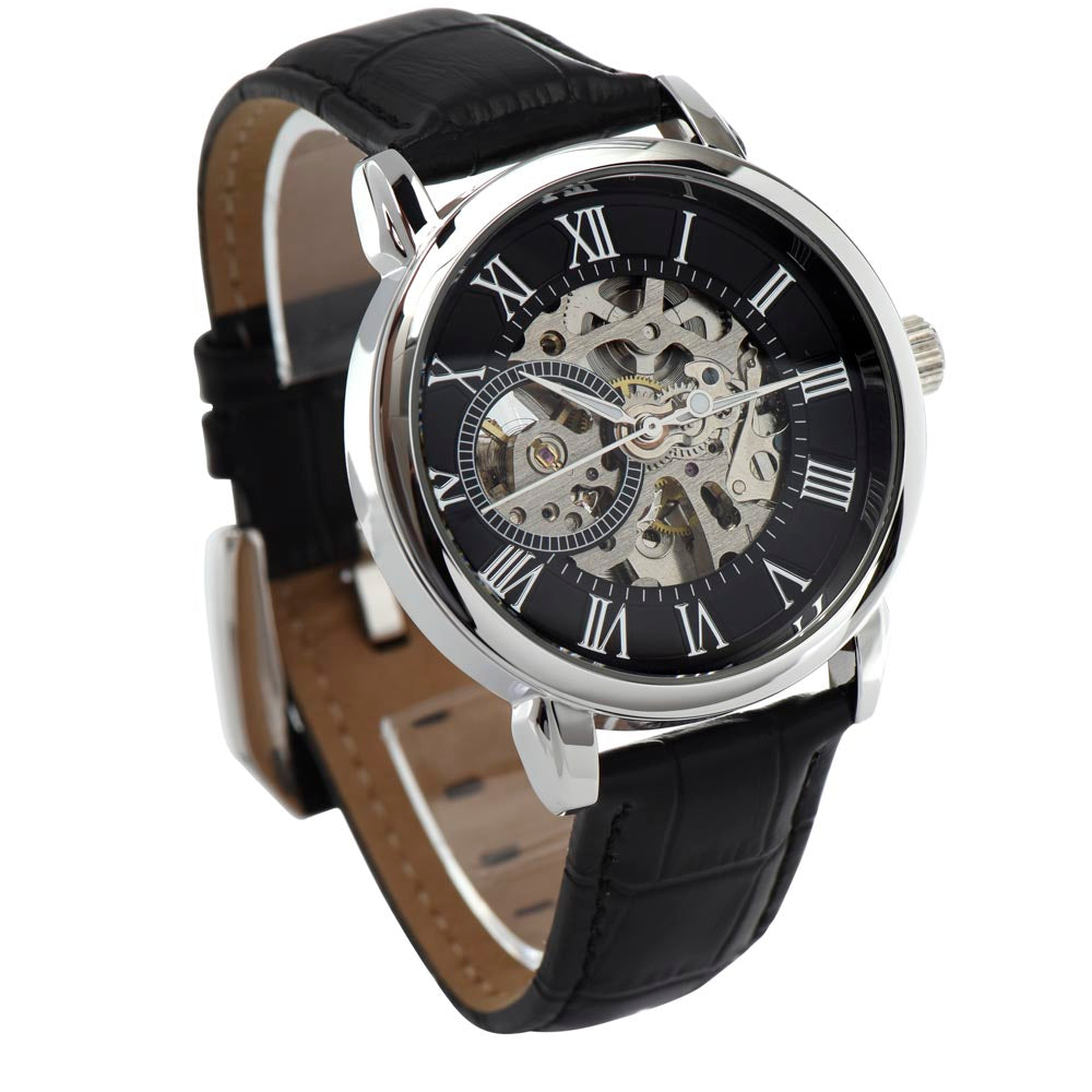 Personalized Father's Day Gift for Dad - One Mulligan One Beer Golf Watch Custom Name